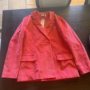 NWT “Comfy Corduroy” Adidas Blazer, M